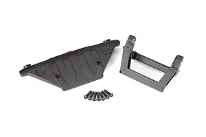 Traxxas Front Bumper Mount and Skid Plate Set