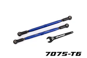 Traxxas Aluminium 188mm Front Toe Links 2Pcs - Blue