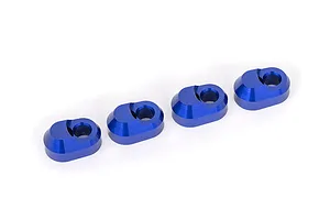 Traxxas Aluminium Suspension Pin Retainers 4Pcs - Blue