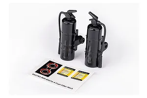 Traxxas Fire Extinguishers 2Pcs - Black