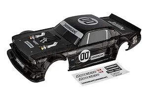 Team Associated 1/7 SR7 Hoonicorn Painted Body Shell - Black