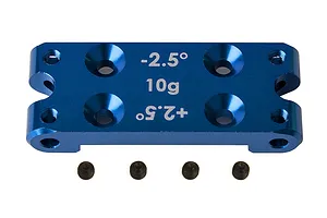Factory Team Aluminium 10g Bulkhead - Blue