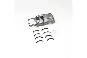 FMS 1/18 Toyota Land Cruiser LC80 Painted Body Shell - Grey image 149814