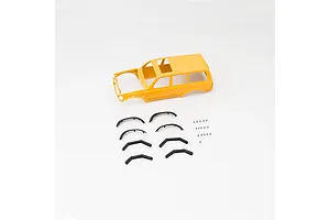 FMS 1/18 Toyota Land Cruiser LC80 Painted Body Shell - Yellow