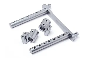 Maverick Aluminium Body Post Set - Silver