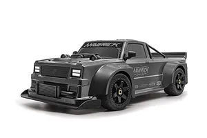 Maverick 1/8 QuantumR Race Truck Painted Body Shell - Gunmetal