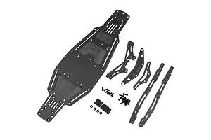 Yeah Racing Graphite Chassis Upgrade Set