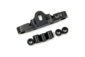 Yeah Racing Aluminium Front Suspension Mount - Black