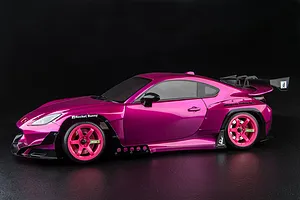 MST 1.9&amp;quot; TE37 (+7mm Offset) High Traction Rims 2Pcs - Hot Pink image 150028