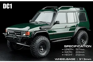MST CFX-WS DC1 RC Rock Crawler Electric 4WD 1/10 Scale RTR - Dark Green