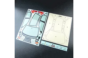 MST 1/10 Evo V Unpainted Body Shell - Clear image 150051
