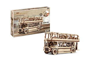 Revell 1/40 Tiny Adventures London Bus Scaled Wooden Model Kit