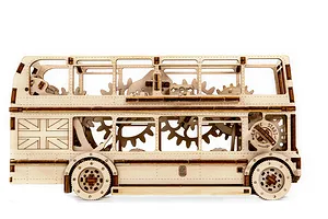 Revell 1/40 Tiny Adventures London Bus Scaled Wooden Model Kit image 150071