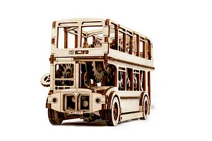 Revell 1/40 Tiny Adventures London Bus Scaled Wooden Model Kit image 150074