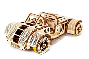 Revell 1/32 Tiny Adventures Roadster Scaled Wooden Model Kit image 150080