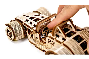 Revell 1/32 Tiny Adventures Roadster Scaled Wooden Model Kit image 150081