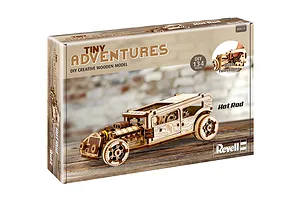 Revell 1/32 Tiny Adventures Hot Rod Scaled Wooden Model Kit image 150093