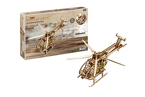 Revell 1/30 Tiny Adventures Helicopter Scaled Wooden Model Kit