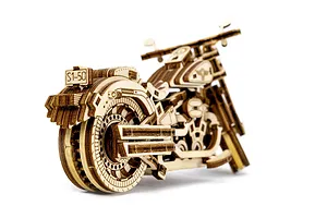 Revell 1/13 Tiny Adventures Cruiser V-Twin Scaled Wooden Model Kit image 150117