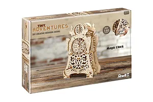 Revell Tiny Adventures Magic Clock Scaled Wooden Model Kit image 150133