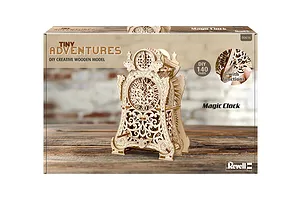 Revell Tiny Adventures Magic Clock Scaled Wooden Model Kit image 150134