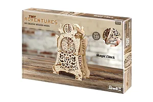 Revell Tiny Adventures Magic Clock Scaled Wooden Model Kit image 150135