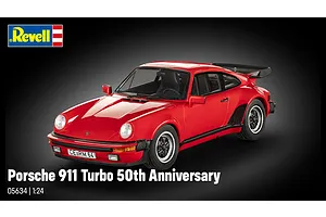 Revell 1/24 1975 Porsche 911 Turbo 50th Anniversary Scaled Plastic Model Starter Kit image 2