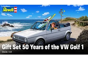 Revell 1/24 1974 VW Golf 1 Scaled Plastic Model Starter Kit - 50 Years of the VW Golf 1 image 11