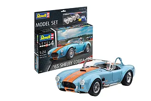 Revell 1/24 Shelby Cobra 427 '65 Scaled Plastic Model Starter Kit