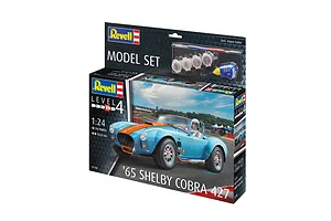 Revell 1/24 Shelby Cobra 427 &amp;#039;65 Scaled Plastic Model Starter Kit image 12