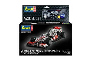 Revell 1/24 McLaren Mercedes MP4-25 Lewis Hamilton Scaled Plastic Model Starter Kit image 150272