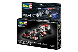 Revell 1/24 McLaren Mercedes MP4-25 Lewis Hamilton Scaled Plastic Model Starter Kit image 150273