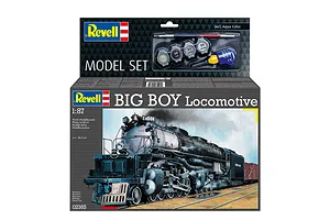 Revell 1/87 Big Boy Locomotive Scaled Plastic Model Starter Kit image 150304