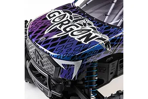 ARRMA Gorgon 223S RC Monster Truck Electric Brushless 2WD 1/10 Scale RTR - Blue/Black image 8