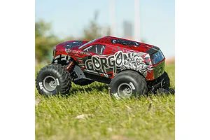 ARRMA Gorgon 223S RC Monster Truck Electric Brushless 2WD 1/10 Scale RTR - Red/Black image 17