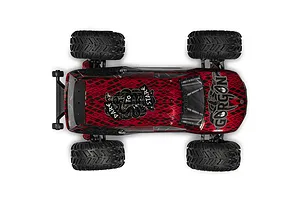 ARRMA Gorgon 223S RC Monster Truck Electric Brushless 2WD 1/10 Scale RTR - Red/Black image 7