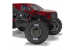 ARRMA Gorgon 223S RC Monster Truck Electric Brushless 2WD 1/10 Scale RTR - Red/Black image 8