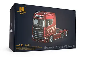 Huina Scania 770S RC Semi Truck 4WD 1/18 Scale RTR - Red image 150402