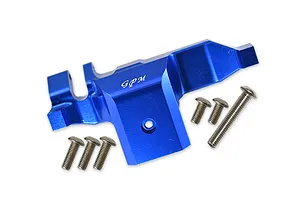 GPM Aluminium Lower Spur Gear Case Cover - Blue