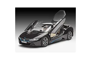 Revell 1/24 BMW i8 Scaled Plastic Model Starter Kit image 150436