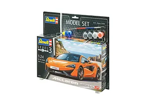 Revell 1/24 McLaren 570S Scaled Plastic Model Starter Kit image 150450