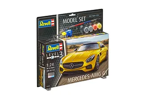 Revell 1/24 Mercedes-AMG GT Scaled Plastic Model Starter Kit image 150462