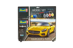 Revell 1/24 Mercedes-AMG GT Scaled Plastic Model Starter Kit image 150463