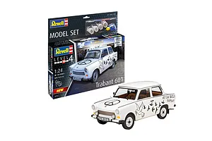 Revell 1/24 Trabant 601S "Builder's Choice" Scaled Plastic Model Starter Kit