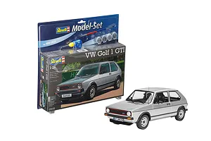Revell 1/24 VW Golf 1 GTI Scaled Plastic Model Starter Kit