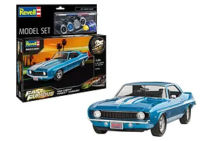 Revell 1/25 Fast &amp; Furious 1969 Chevy Camaro Yenko Scaled Plastic Model Starter Kit