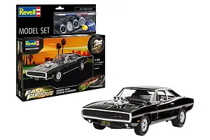 Revell 1/25 Fast &amp; Furious Dom's 1970 Dodge Charger Scaled Plastic Model Starter Kit