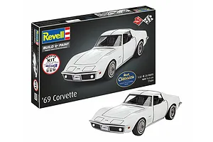Revell 1/32 Corvette C3 Scaled Plastic Model Starter Kit