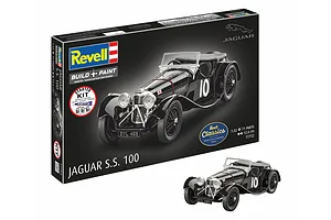 Revell 1/32 Jaguar SS 100 Scaled Plastic Model Starter Kit