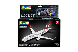 Revell 1/144 Boeing 737-800 &amp;quot;Turkish Airlines&amp;quot; Scaled Plastic Model Starter Kit image 9
